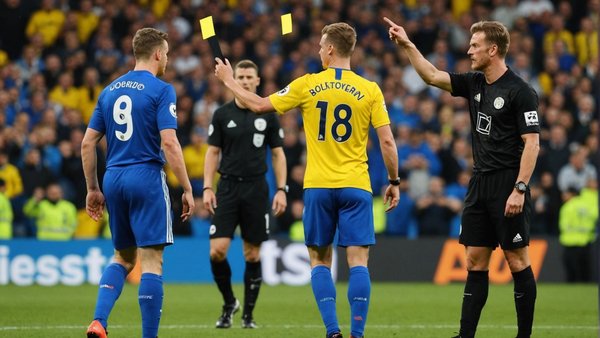 Ce que signifie un carton jaune pour les débutants au football