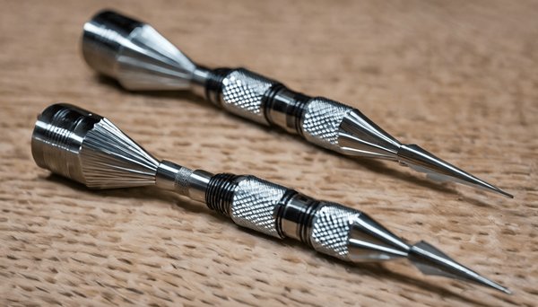 Fléchettes pointe acier : performance et style au lancer